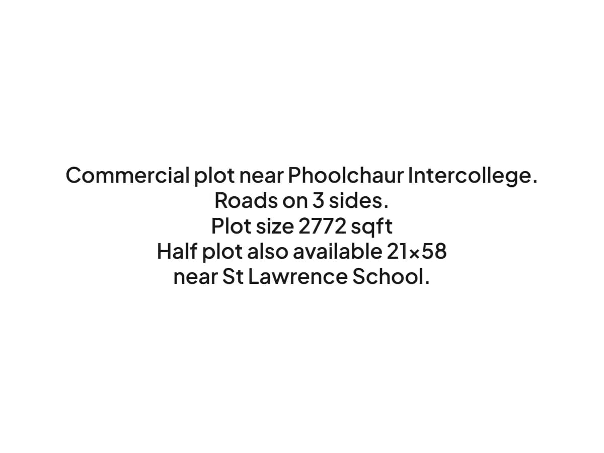 Prime Commercial Land for Sale in Haldwani Near Phoolchaur Intercollege